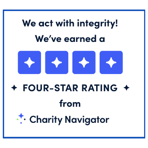 100% Charity Navigator Rating