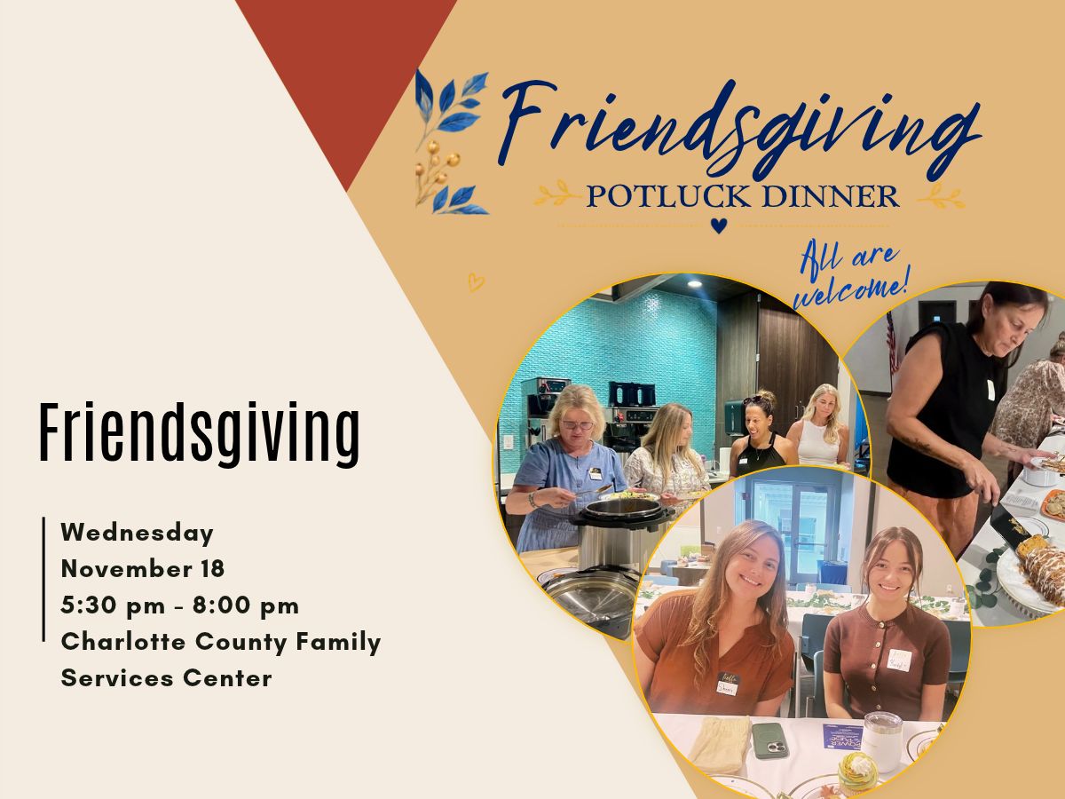 Friendsgiving potluck dinner