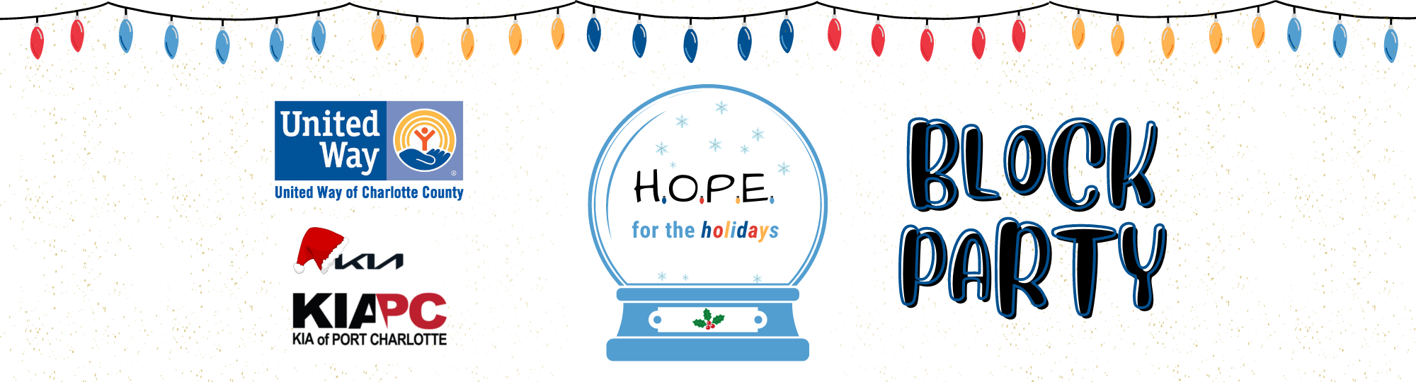 festive block party graphic