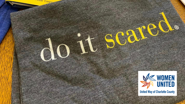 Do It Scared t-shirt (gray)